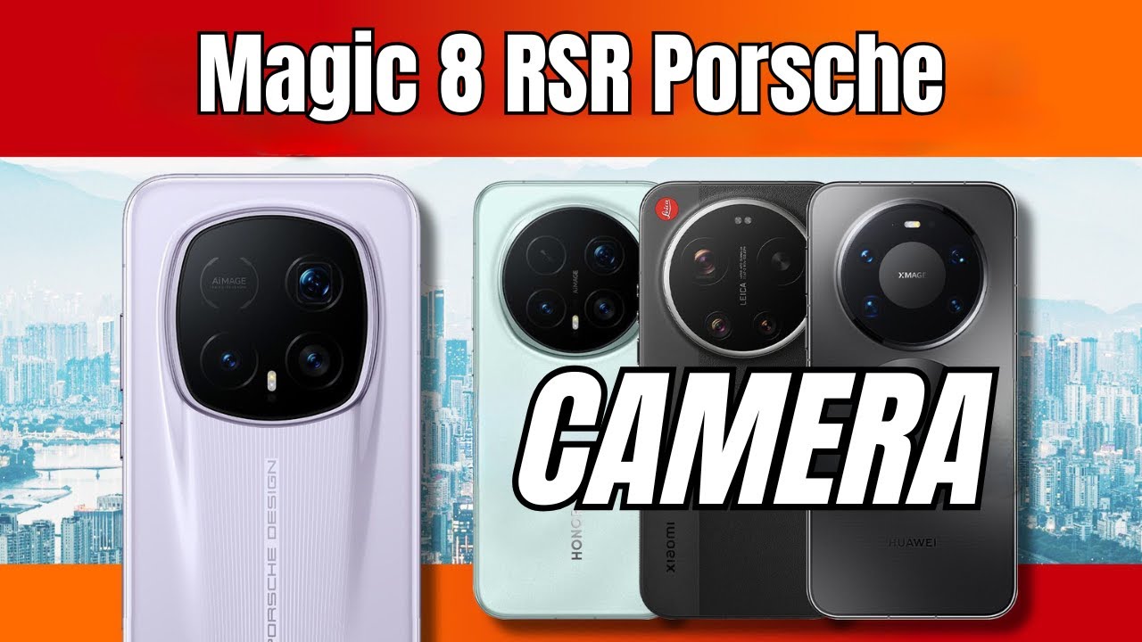 Honor Magic 8 RSR Porsche против Xiaomi 17 Ultra против Magic 8 Pro | Сравнение флагманских камер...