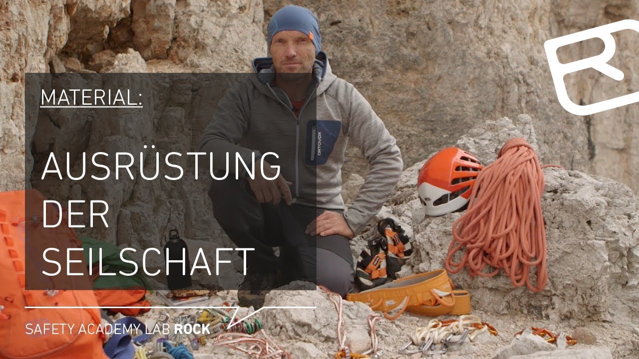 Ausrüstung der Seilschaft beim Alpinklettern: Expressen, Seil & Co. - Tutorial (5/43) | LAB ROCK