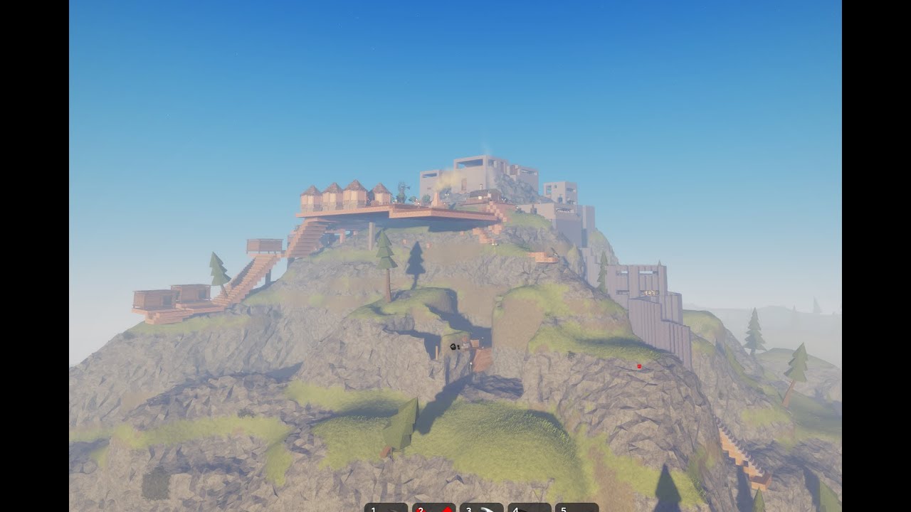 Showcasing my massive base in Colony Survival Roblox episode 1