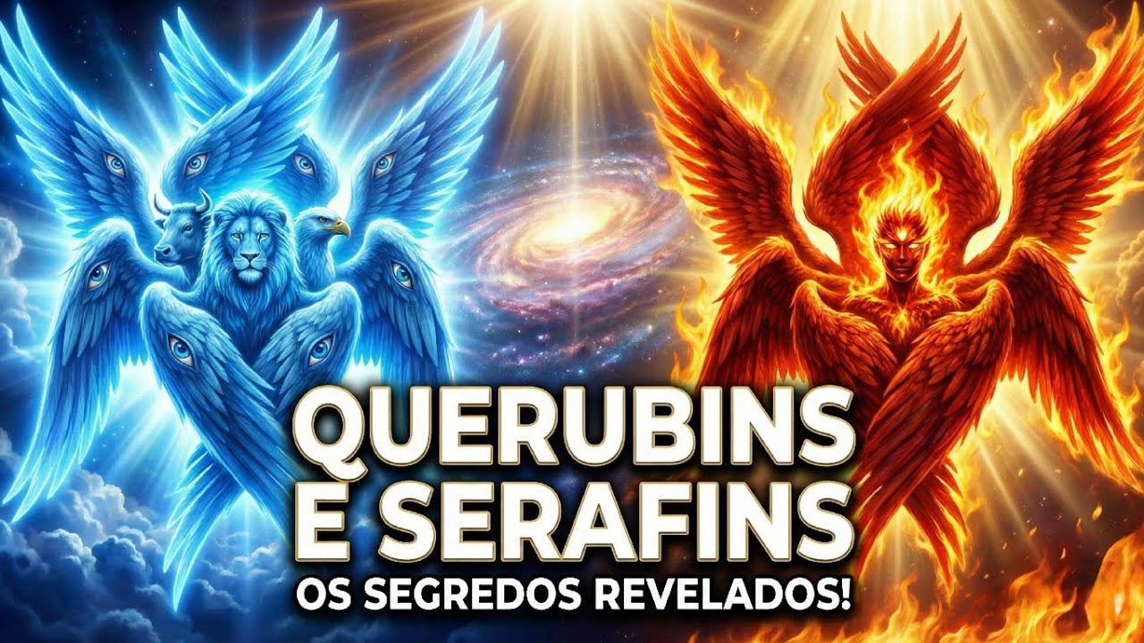 QUERUBINS e SERAFINS - A Alta Hierarquia dos Anjos!