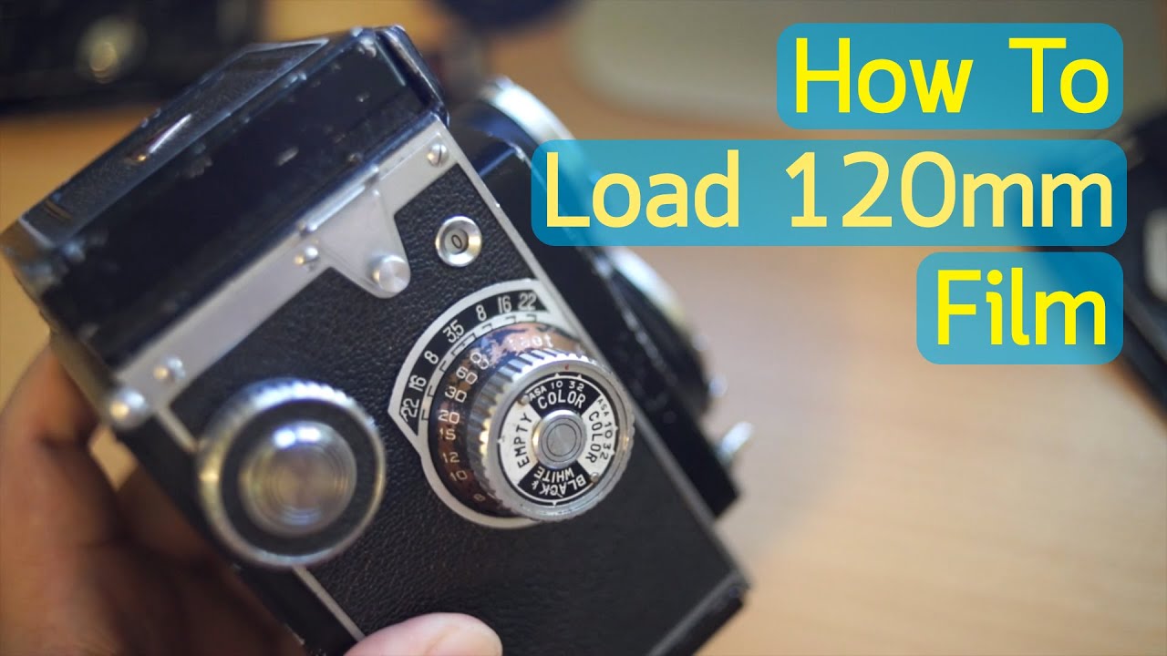 Loading 120mm film / โหลดฟิล์ม 120มิล ลงกล้อง WARDFLEX II
