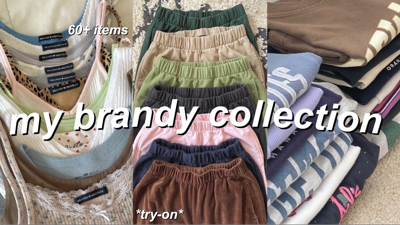 my brandy melville collection! *try-on*