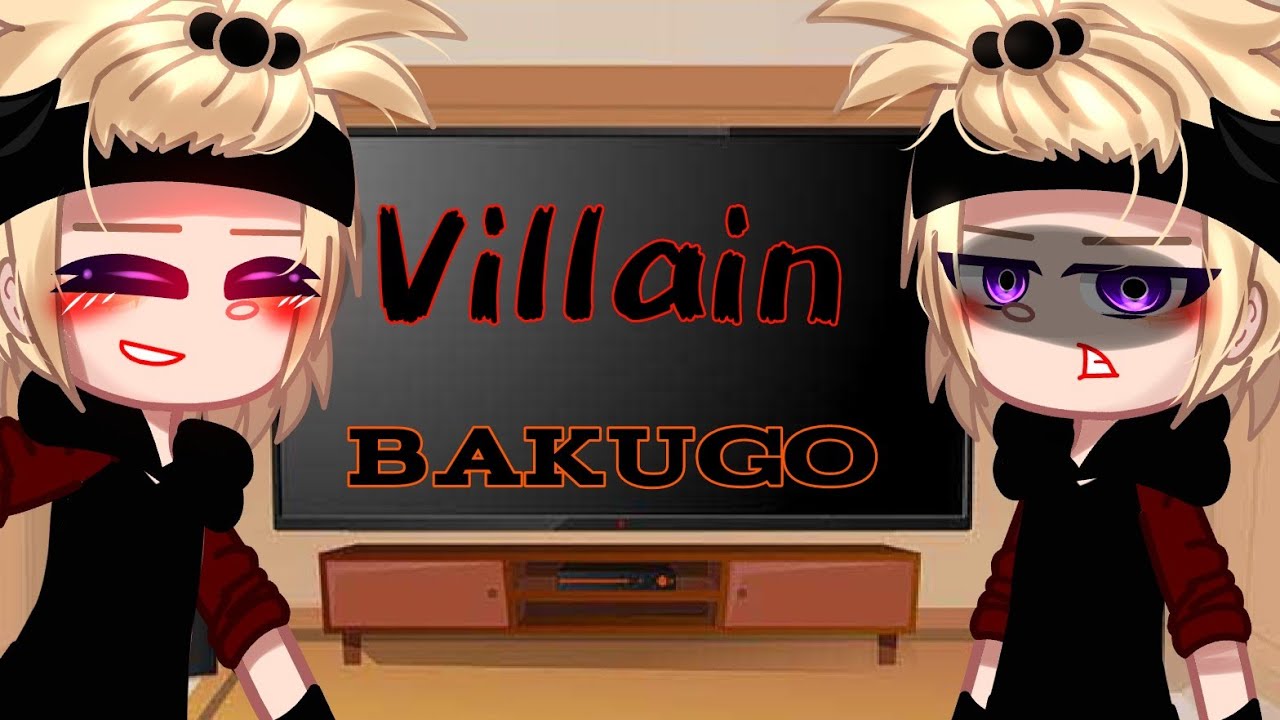 Villain Bakugo [] DKBK BKDK [] Villain deku [] read desc PLEASE⚠️