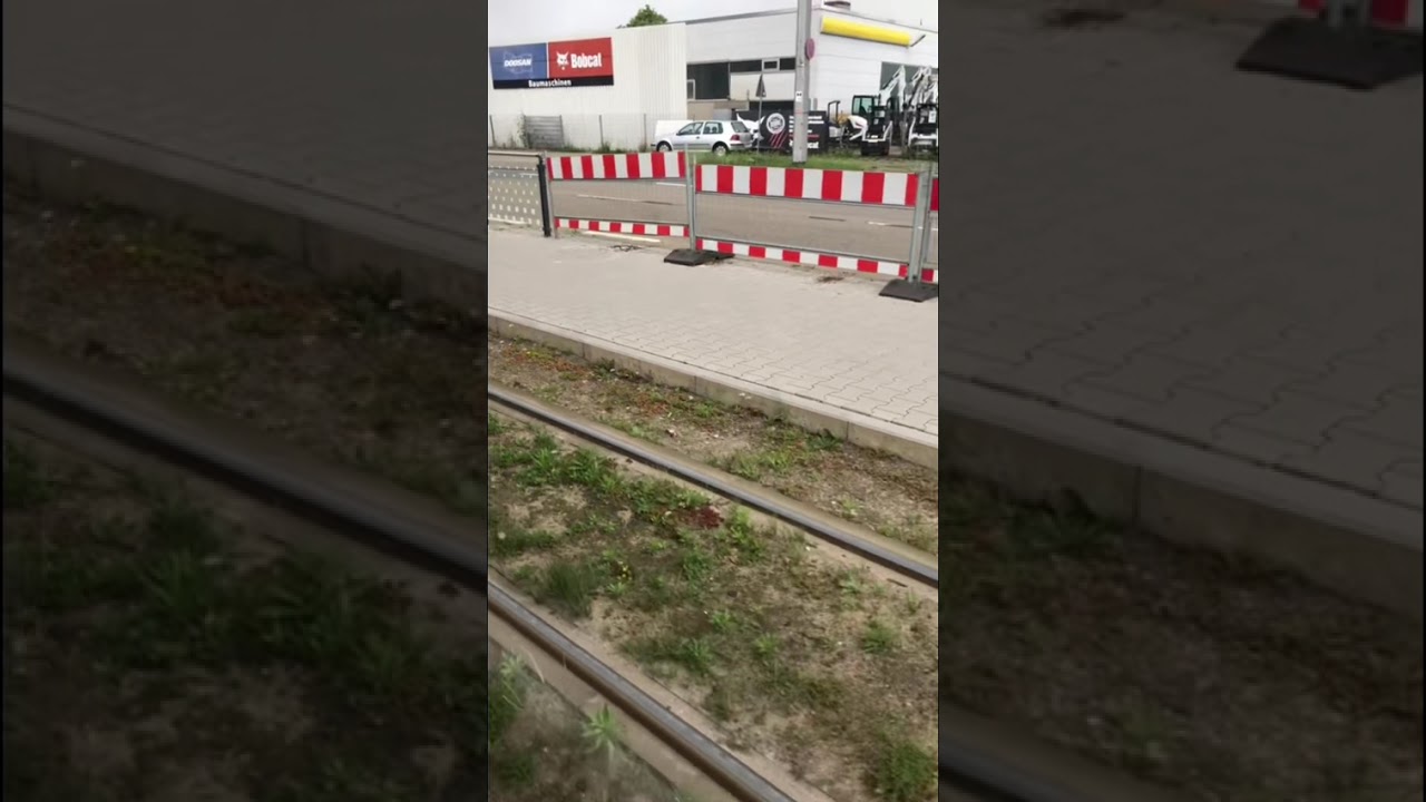 Straßenbahn Mannheim Linie 1: Neckarau Bahnhof - Rheinau Karlsplatz 