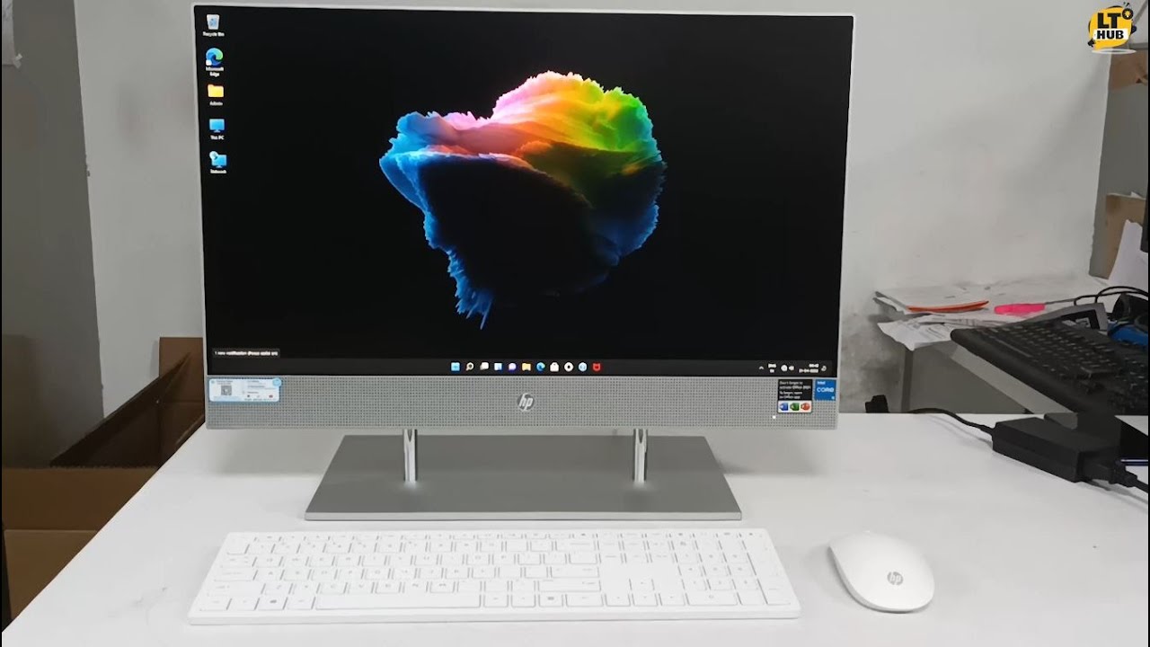 HP All-in-One Windows 11 Desktop Unboxing | HP All-in-One 24-dp1790in PC Computer Unboxing | LT HUB