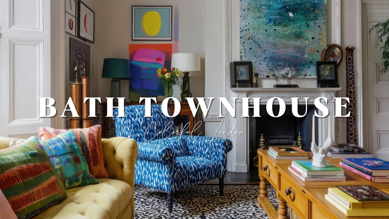 Timeless Interior Design Ideas | A Colorful London Townhouse Full of Character