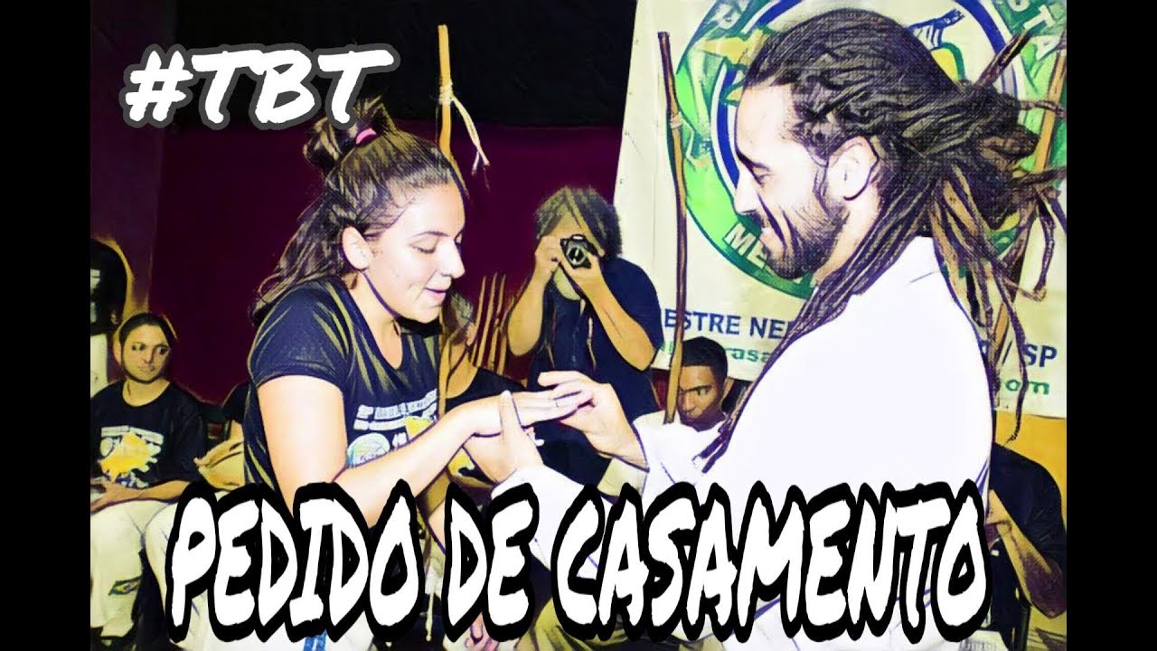 Pedido de casamento na roda de capoeira ( Jogo de Capoeira )