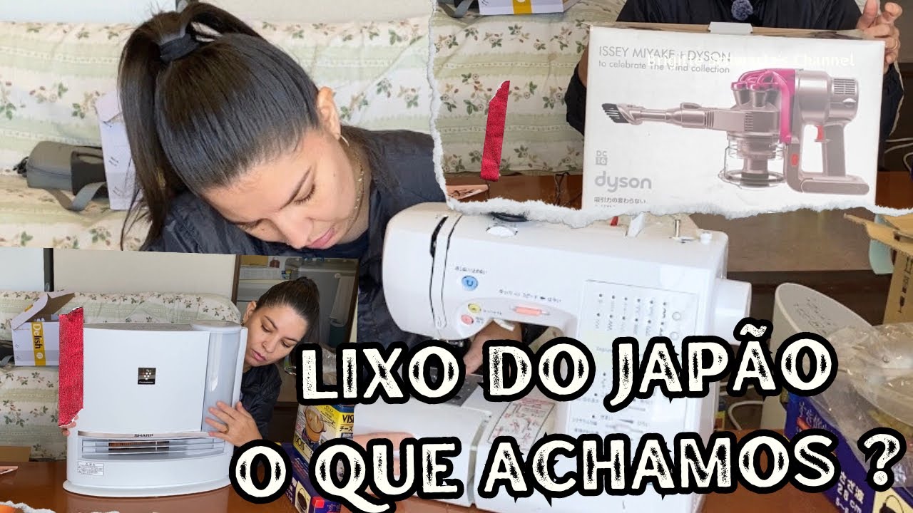 ACHAMOS COISAS NA CAIXA! O LIXO DO JAPÃO E ASSIM ! NEM TUDO É LIXO …MEU TRABALHO NO JAPÃO !