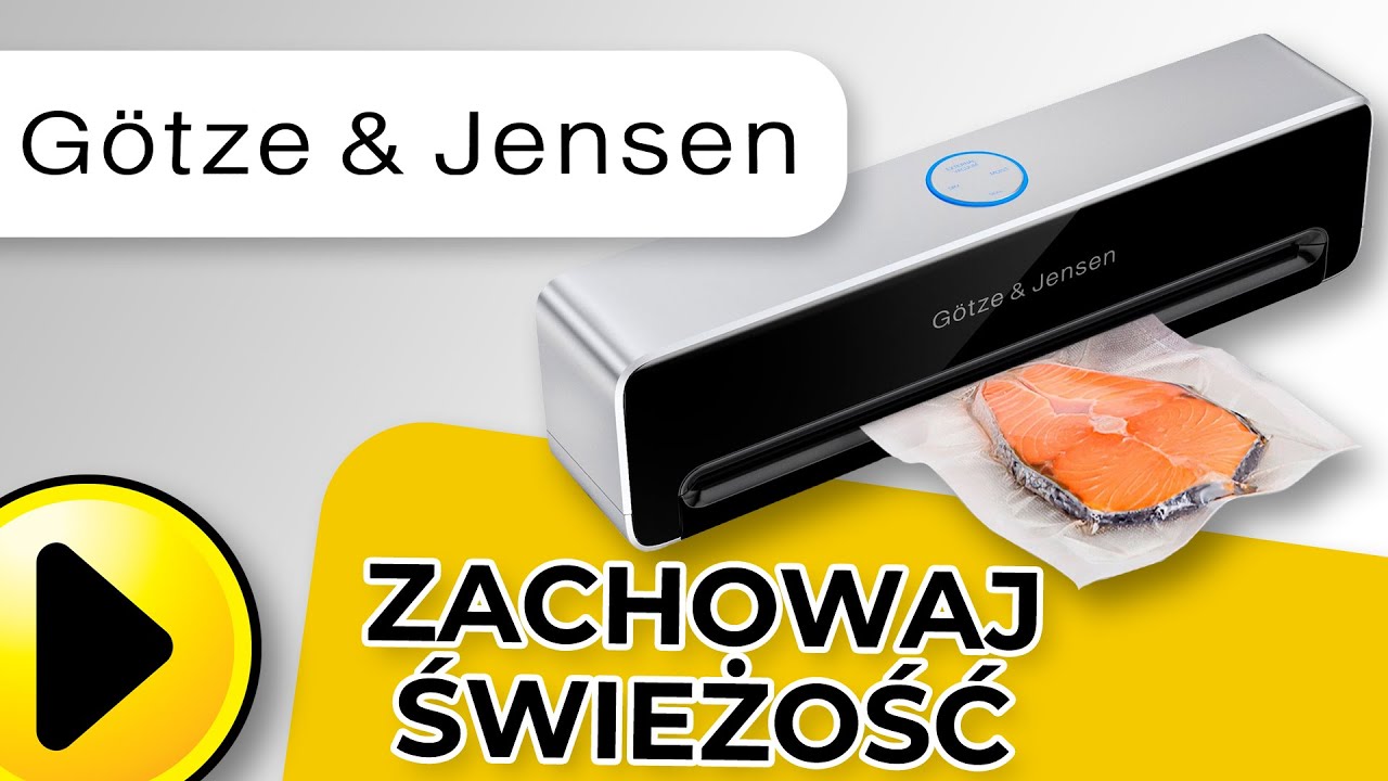 Zgrzewarka pr&oacute;żniowa G&Ouml;TZE & JENSEN SV500 | Wideoprezentacja