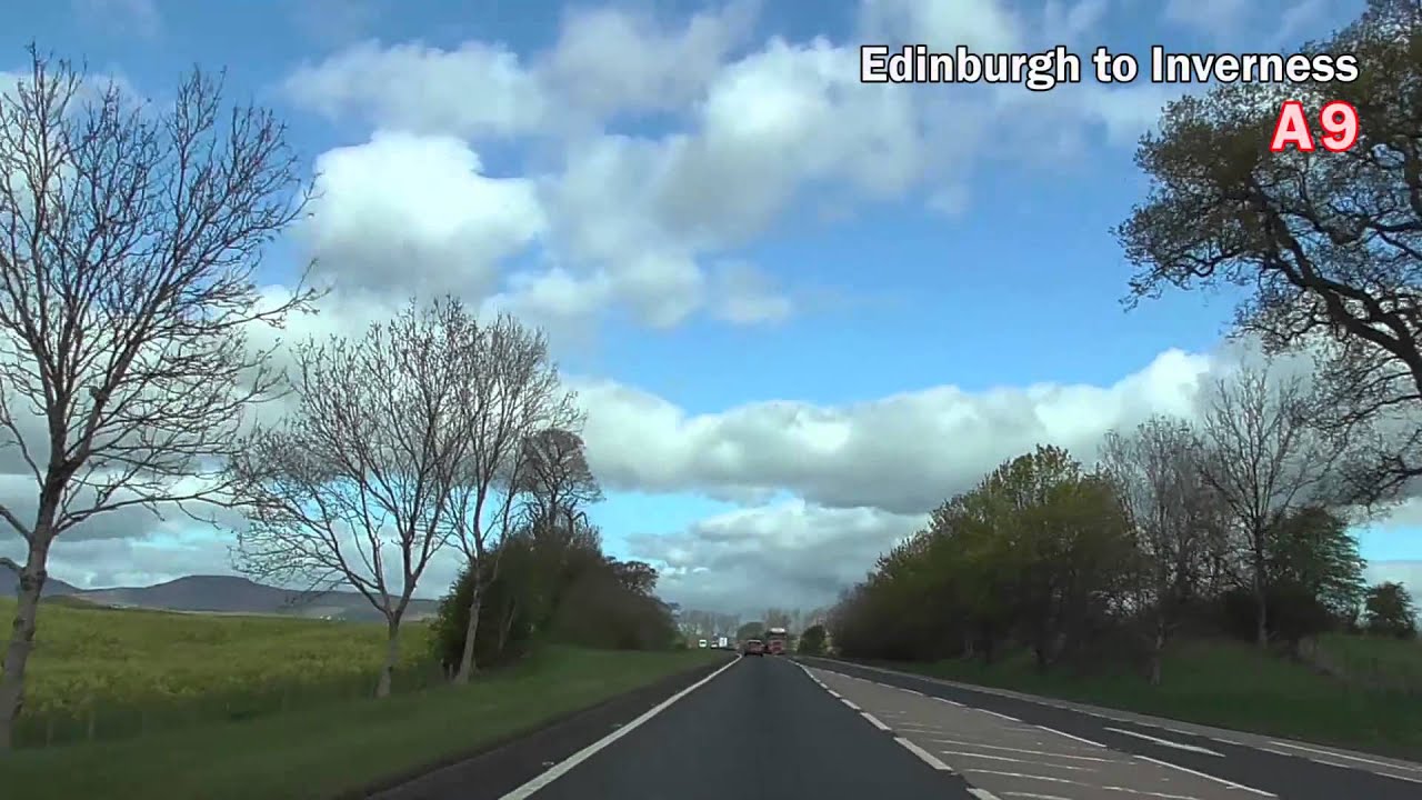 United Kingdom - from Edinburgh to Inverness by AUTO イギリス（エディンバラよりインヴァネスへ車で）