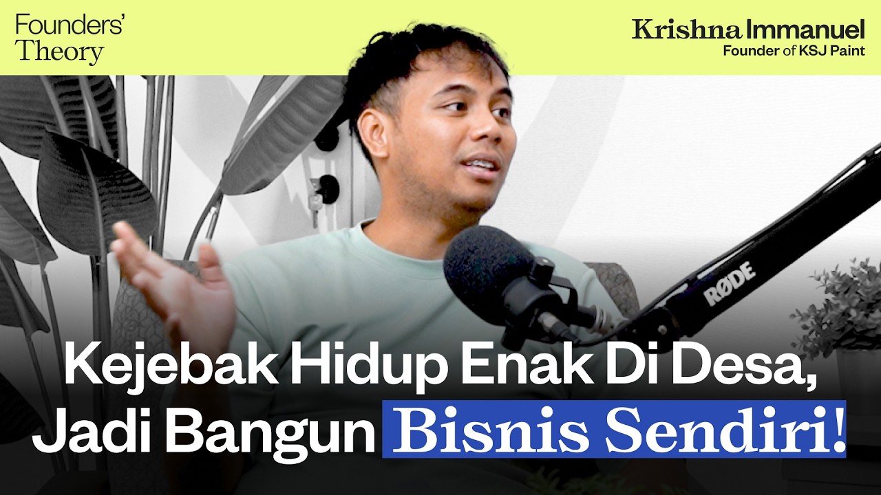 Gara-Gara Dr Tirta, Orang Ini Ikutan Bisnis Perawatan Sepatu?Ft Krisna (Founder KSJ Paint) #Theory79