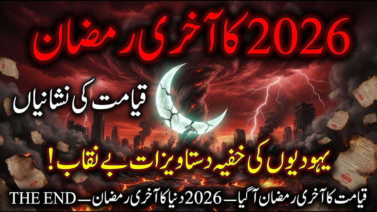 Kya 2026 Duniya Ka Aakhri Ramzan Hai? 😨 Leaked Documents Ne Sab Kuch Hila Diya