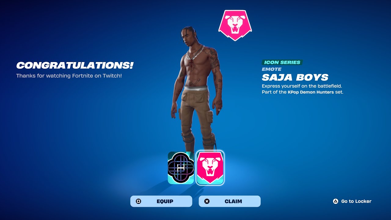 HOW TO GET KPOP DEMON HUNTERS TWITCH DROPS REWARDS IN FORTNITE! (Huntr/X Emoji, Saja Boys Emoji)