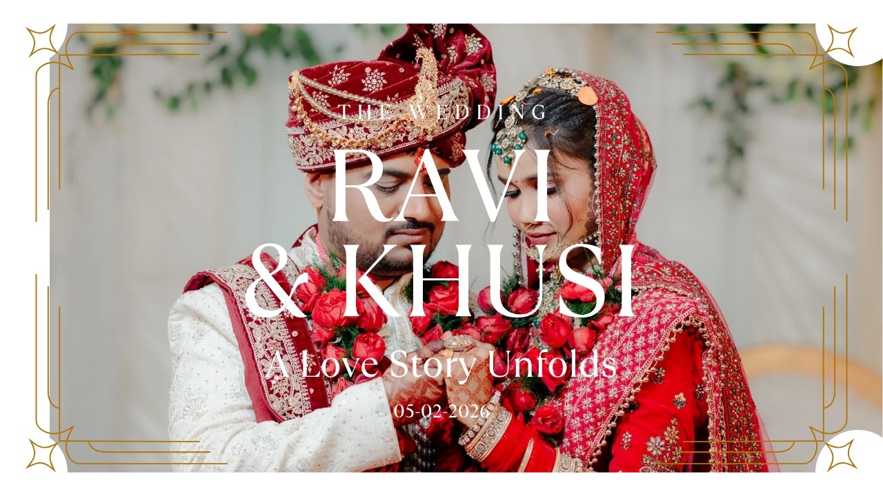 Ravi Weds Khusi 4k highlight Video, 05-02-2026