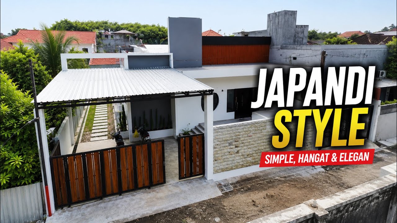 Rumah Konsep Japandi | Project US Jaya Kontraktor