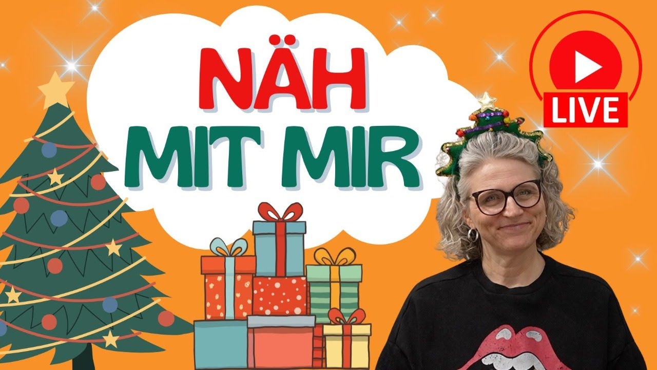 🔴Ich n&auml;he ein Community Schnitt🎄einfacher Geschenkbeutel🎁