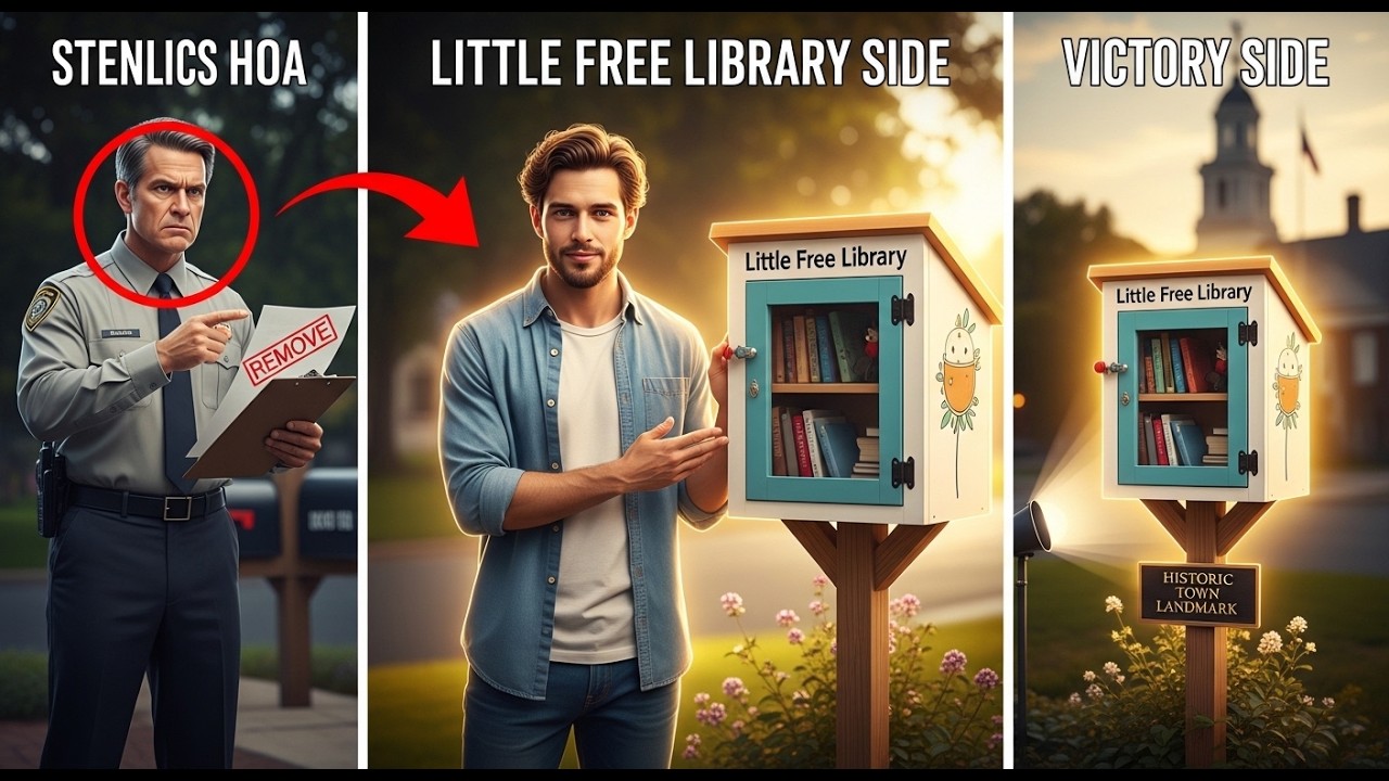 They Ordered Me to Remove My Little Free Library – Then the Town Made It a Landmark