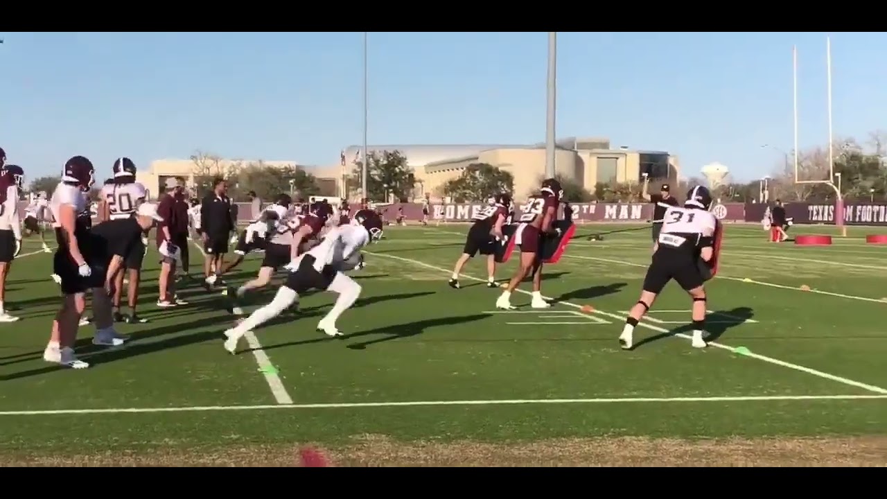 Texas A&M Special Teams - Front Wall Kickoff Return Drill