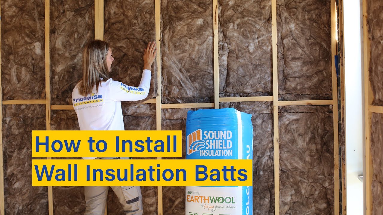 How to Install Wall Insulation Batts - Easy DIY Instructions