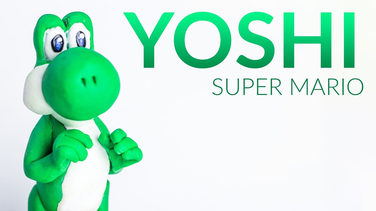 YOSHI (Super Mario) – Polymer Clay Tutorial