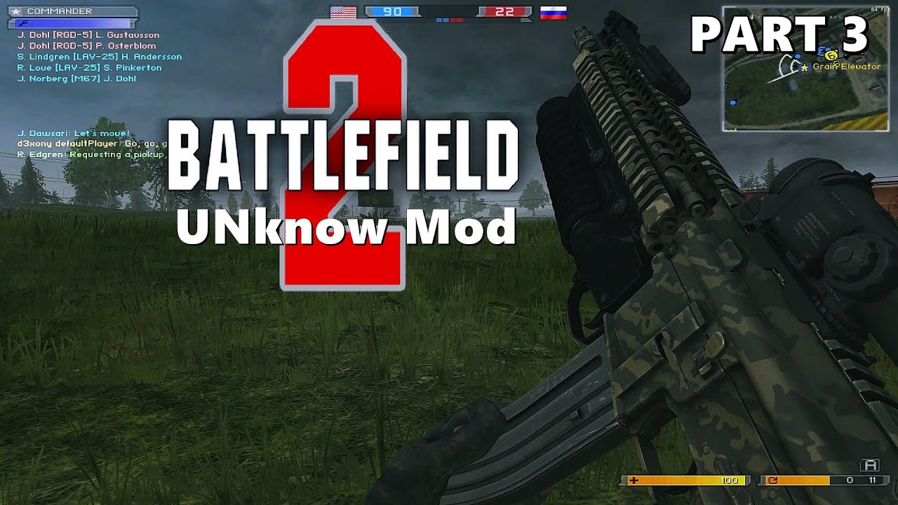 ➤Battlefield 2 - UNknow Mod : Gameplay PC #3