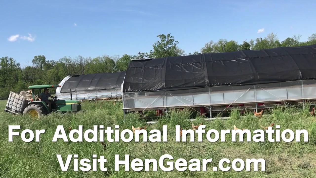 How We Move Our Portable Chicken Houses - HenGear.com
