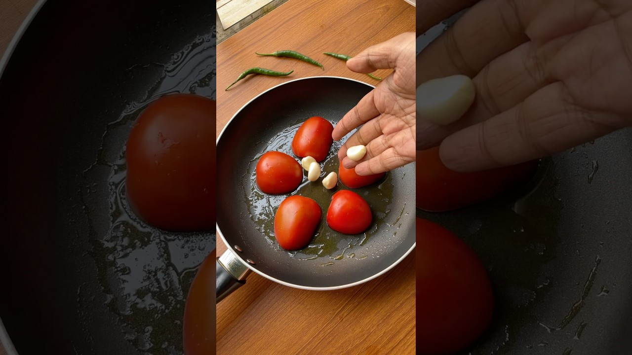 The Best Tomato Bharta Recipe (Smoky Mashed Tomatoes)