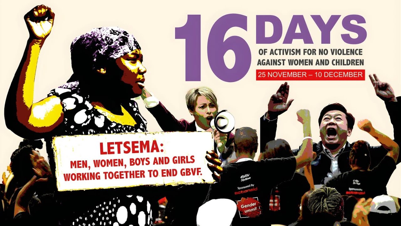 The Launch of 2025 the 16 Days of Activism for No Violence Against Women and Children Campaign