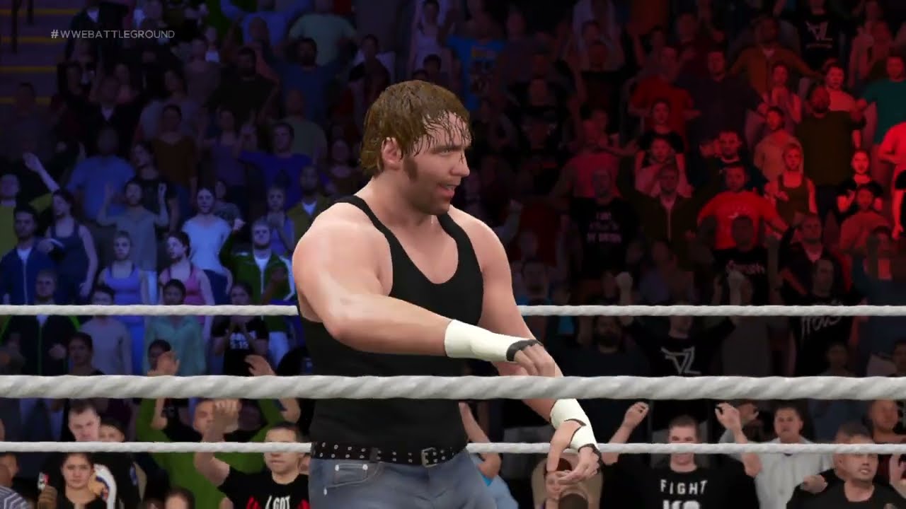 Roman vs Seth vs Dean WWE 2K17 PS4