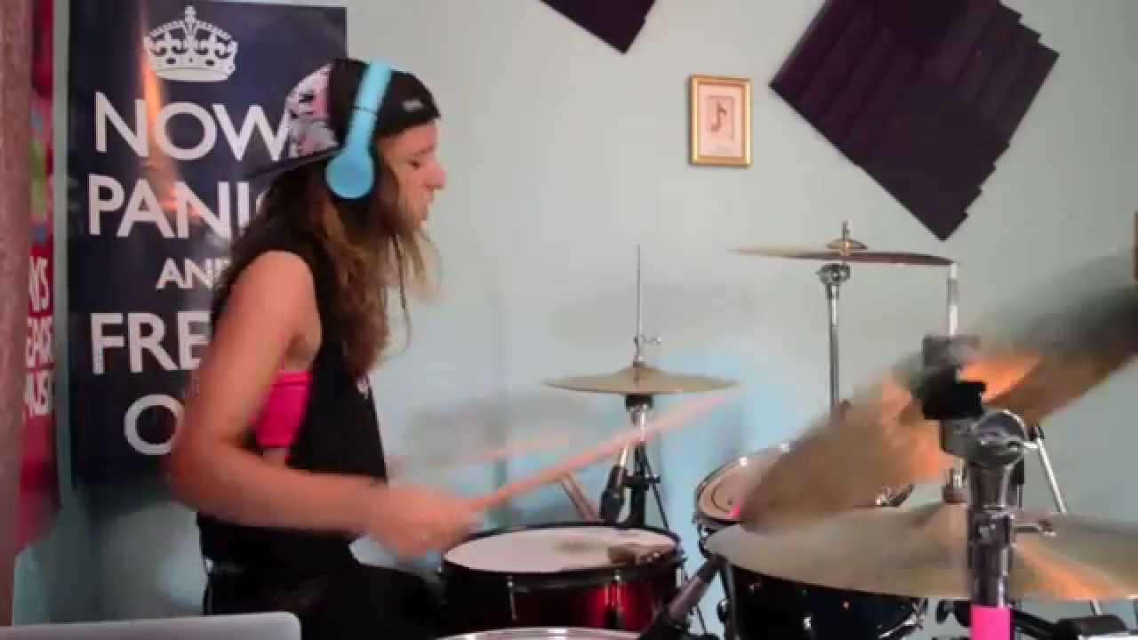 Shatter Me - Lindsey Stirling ft. Lzzy Hale (drum cover)