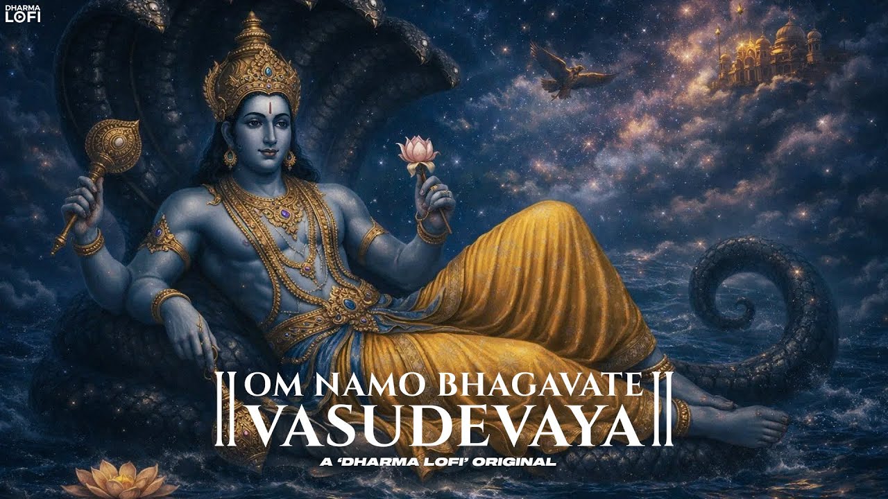 Om Namo Bhagavate Vasudevaya (Full Song) 🐚 | Powerful Vishnu Mantra for Peace & Protection