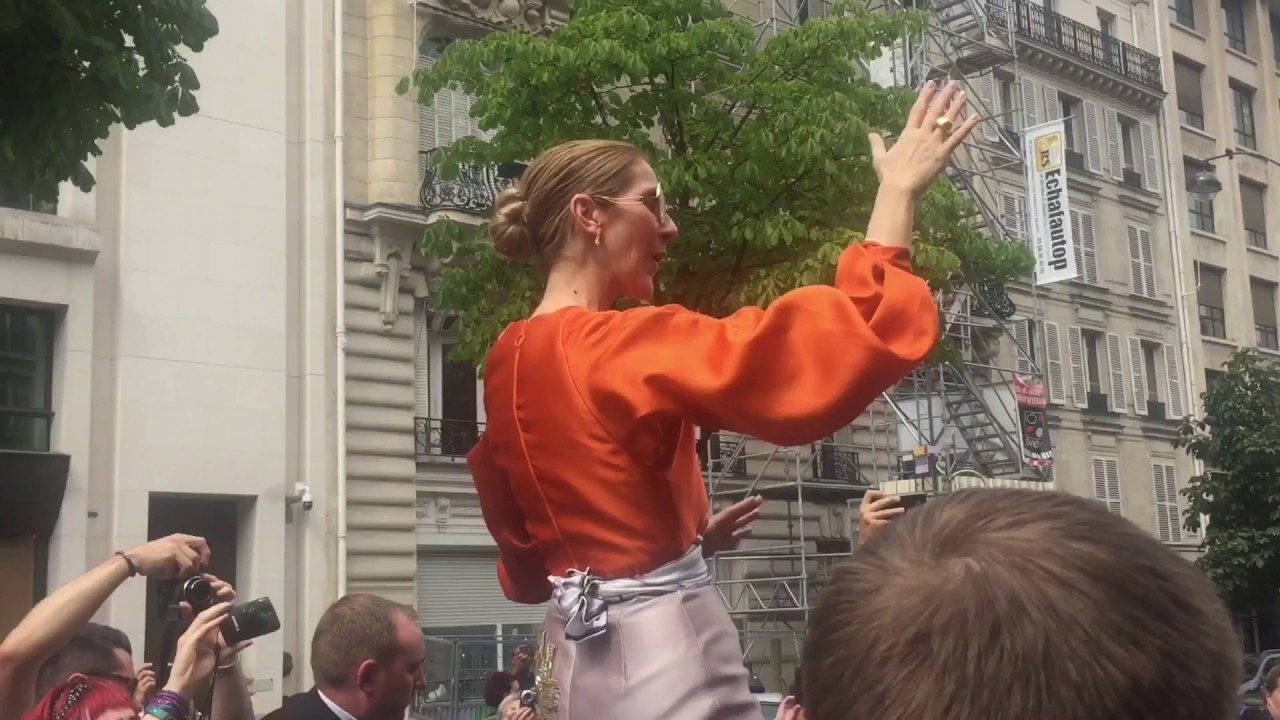 Celine Dion A Paris Le 09/07/2017 À 15:26