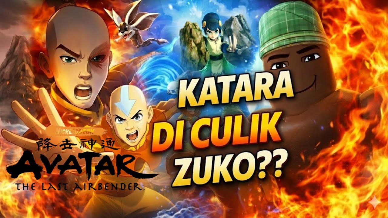 KATARA DIBAWA KABUR ZUKO! Aang Nekat Serbu Kapal Perang Musuh Cuma Modal Tongkat?! | Avatar Ep. 2