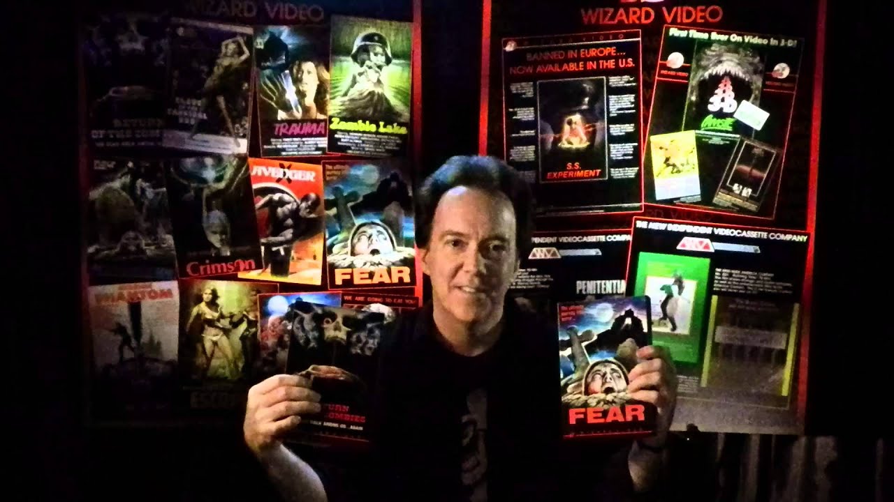 Charles Band's History of Wizard Video Collection on VHS