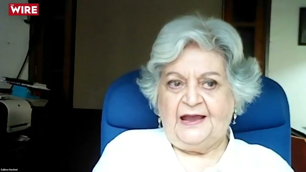 Artist Salima Hashmi  Let the Current Covid Crisis Lend Strength to the Spirit