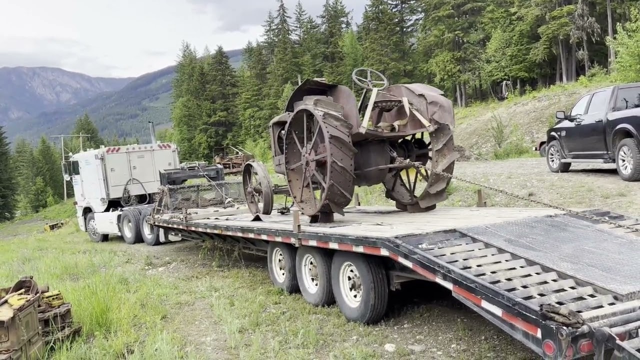 Drain Oils Unload and Park the 1925 McCormick Deering 15-30