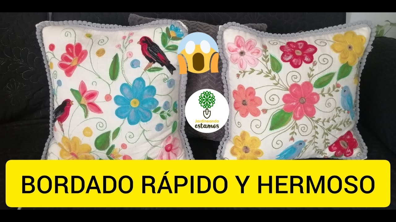 PASO A PASO BORDADO LANA VELLON,FÁCIL Y RAPIDO,PARA HACER Y VENDER.