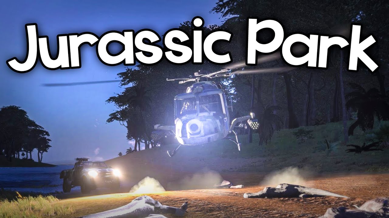 JURASSIC PARK! - Arma 3 Dinosaur Mod Ep. #1