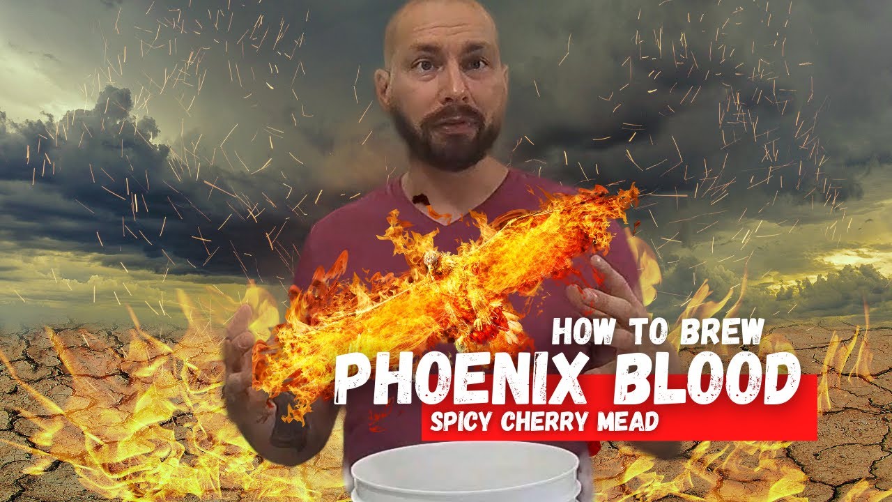How To Brew Phoenix Blood - Spicy Cherry Mead