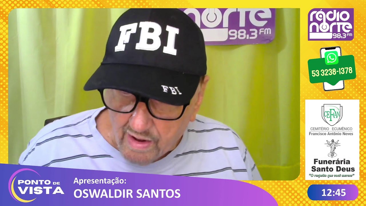 Ponto de Vista 27/02/2026 com Oswaldir Santos na Rádio Norte FM