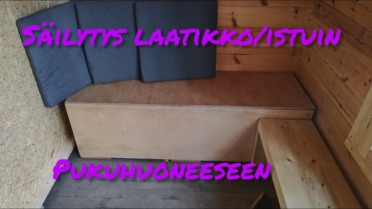 Säilytyslaatikon teko koivu vanerista