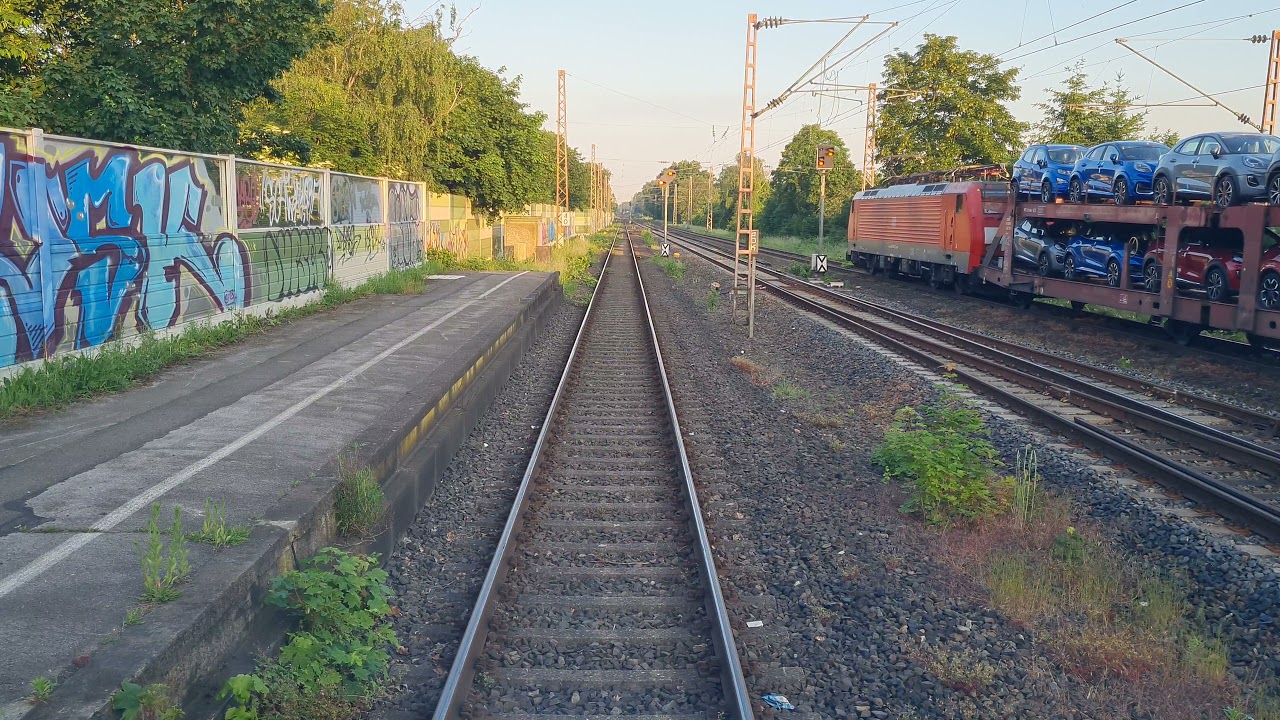 RB36 Duisburg/Ruhrort  nach Oberhausen Hbf  Juli 2021