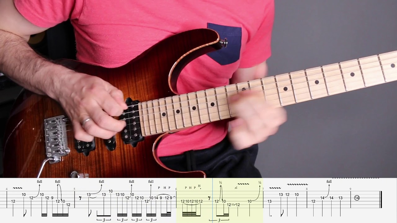 Gary Moore - One Day - Guitar Solo Cover - TAB's (Patreon)