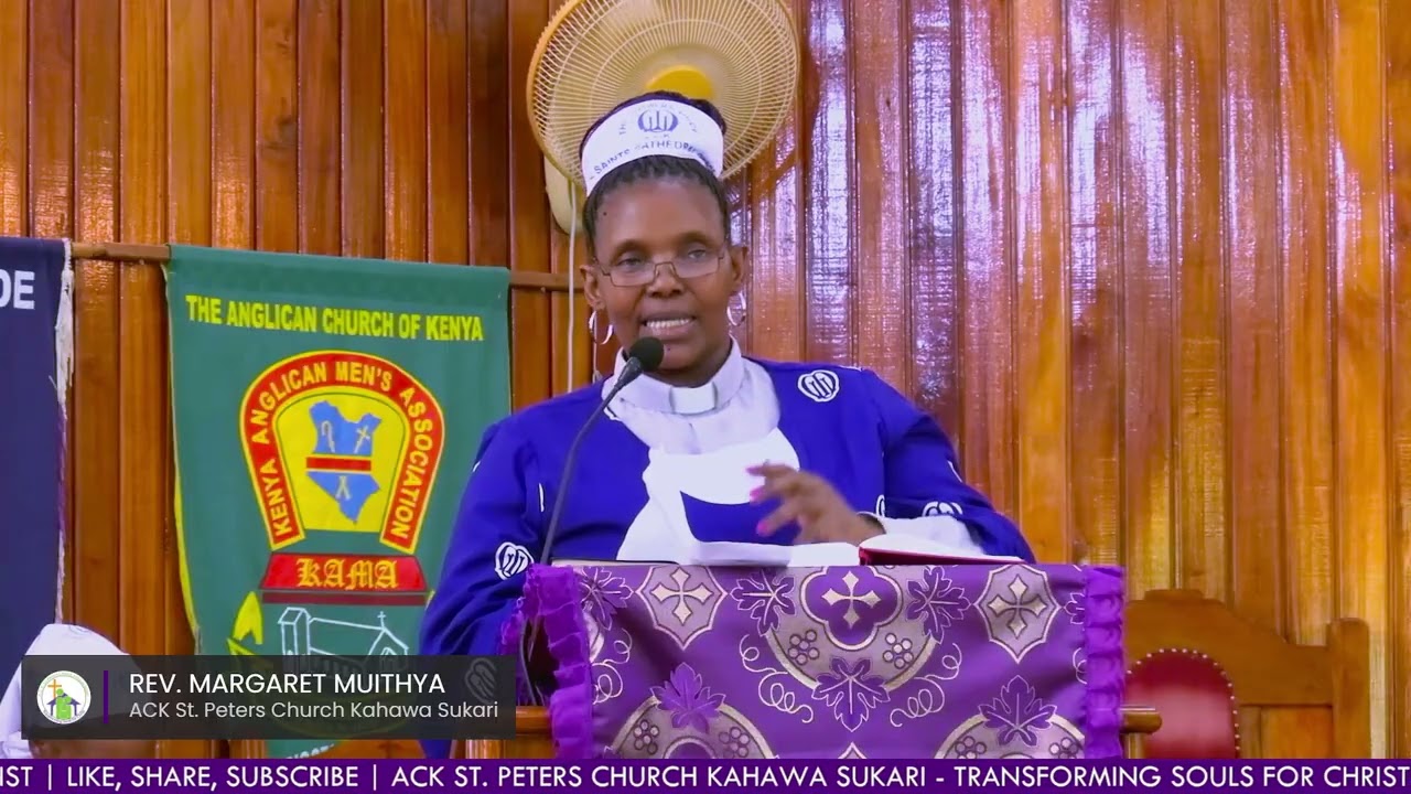 Rev. Margaret Muithya Sermon - 15th March 2026 | ACK St. Peters Church Kahawa Sukari