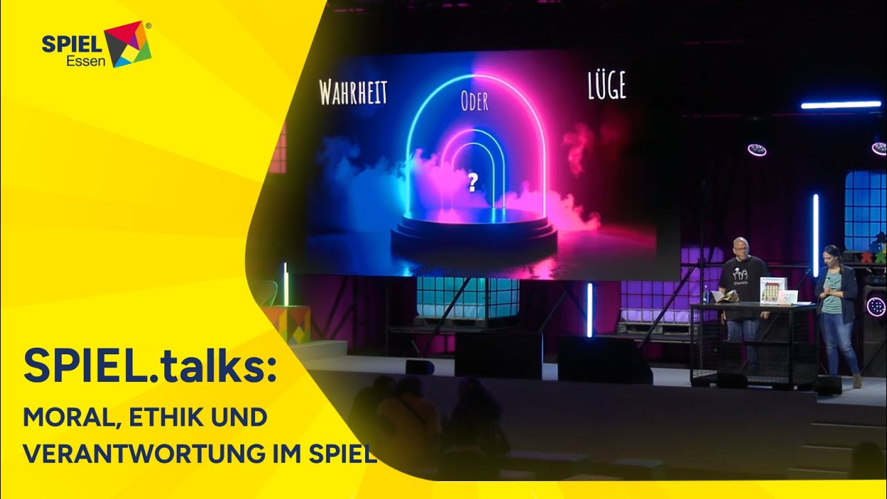 SPIEL.talks 2025 Jenseits von Gut und Böse – Moral, Ethik und Verantwortung in der Spielkultur
