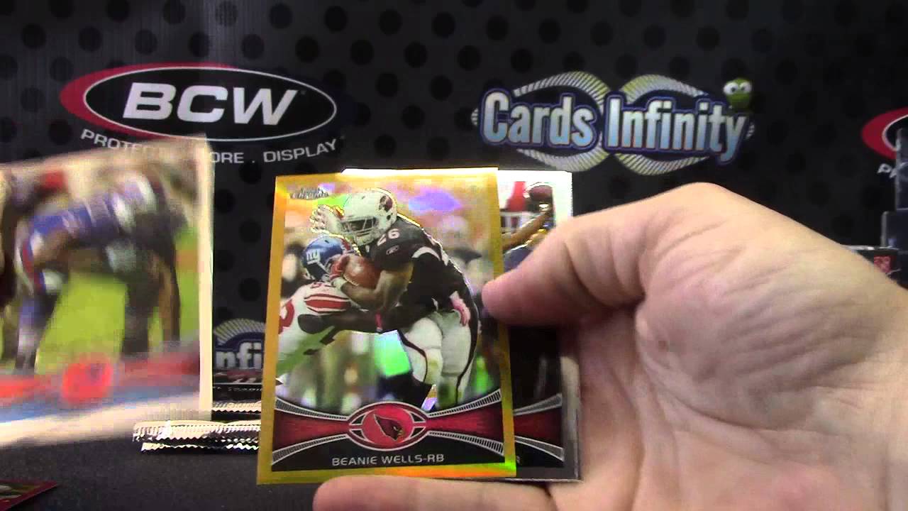 Zach's 2012 Topps Chrome Football Box Break