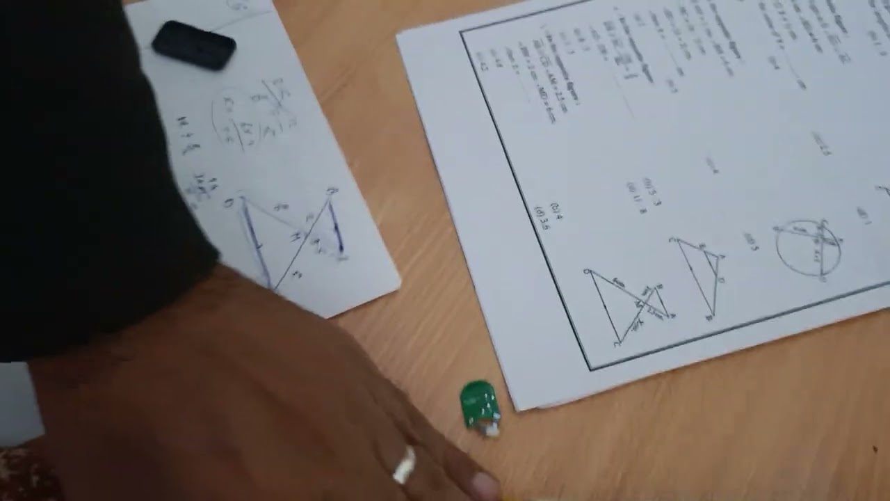 مراجعة ليلة الامتحان في geometry الصف الاول الثانوي الترم الاول 