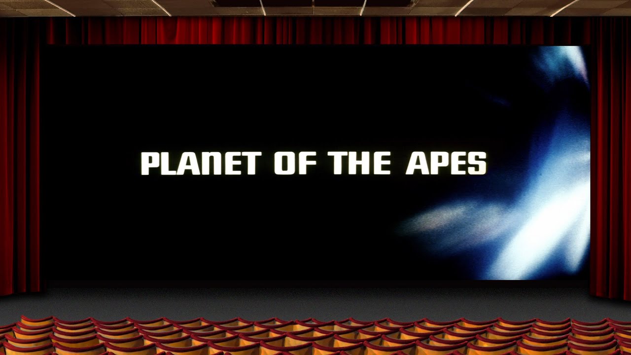 Cinema at home: Planet of the Apes (recreating Odeon cinema 1968 intro reel)