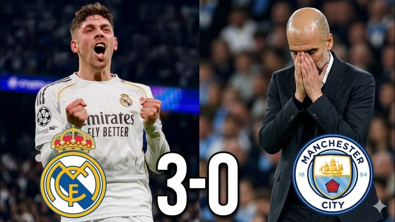 Fede Valverde Destroyed Manchester City And  Pep Guardiola 