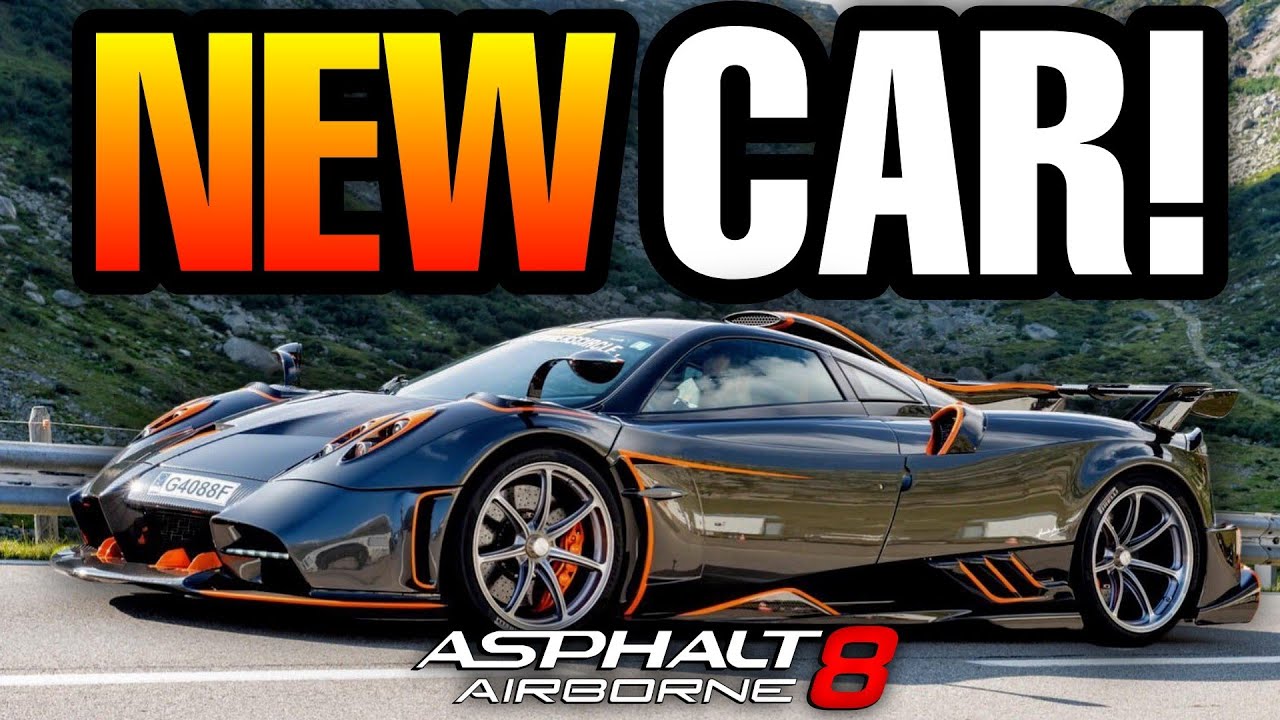 ASPHALT 8 *NEW* FESTIVAL CAR: PAGANI IMOLA! | Asphalt 8 new festival car stats and info
